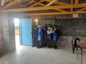 Students at Ha Makebe High School