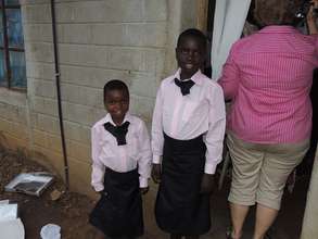Rose and Velma modeling thanks to Gloval Giving!