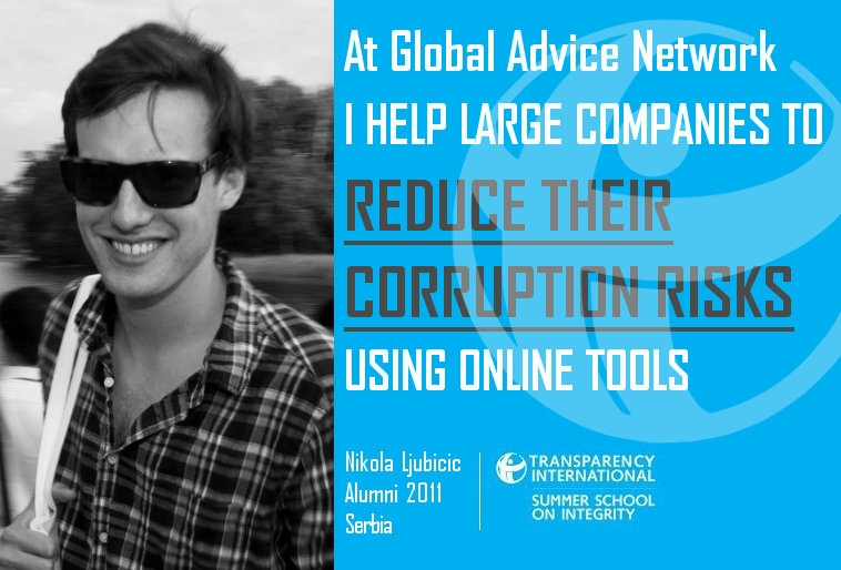 Help young people fight corruption