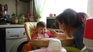 Now the food happens to be happy!