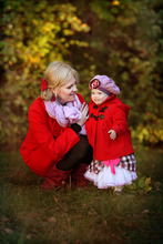 Happy mother and daughter