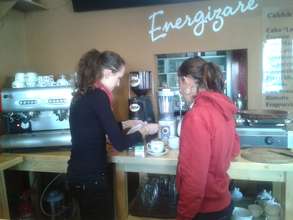 professional training in the coffee shop