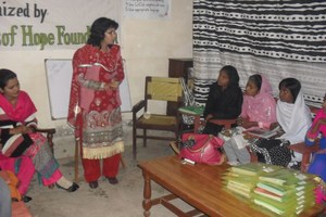 A Guest Speaker Visits the Pakistan LitClub