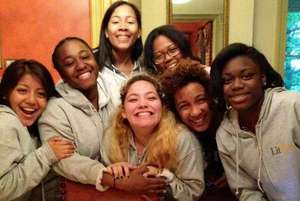 The Harlem LitClub grads (now college freshmen)!