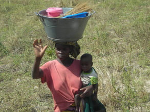 Mother and child in Mali