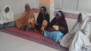 The five women trained on fodder