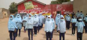 Students of Salha Academy Community school