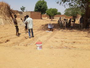 One of the Geophysical survey conducted