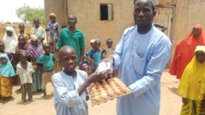 Distribution of wash materials and palliatives