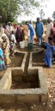 Hand pump at Amarzakaya community
