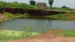 Only water source in the community