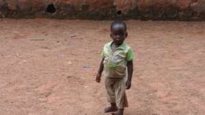 One of the children in Dausayi