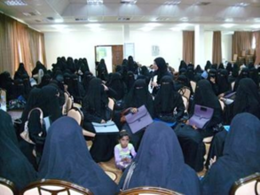 Women being trained by Partners as facilitators