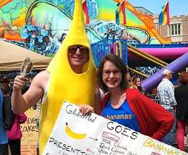 GlobeMed "Goes Bananas" at Thurtene Carnival
