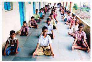 YOGA SESSION TO MAKE THEIR HEALTH FIT AND FINE AND