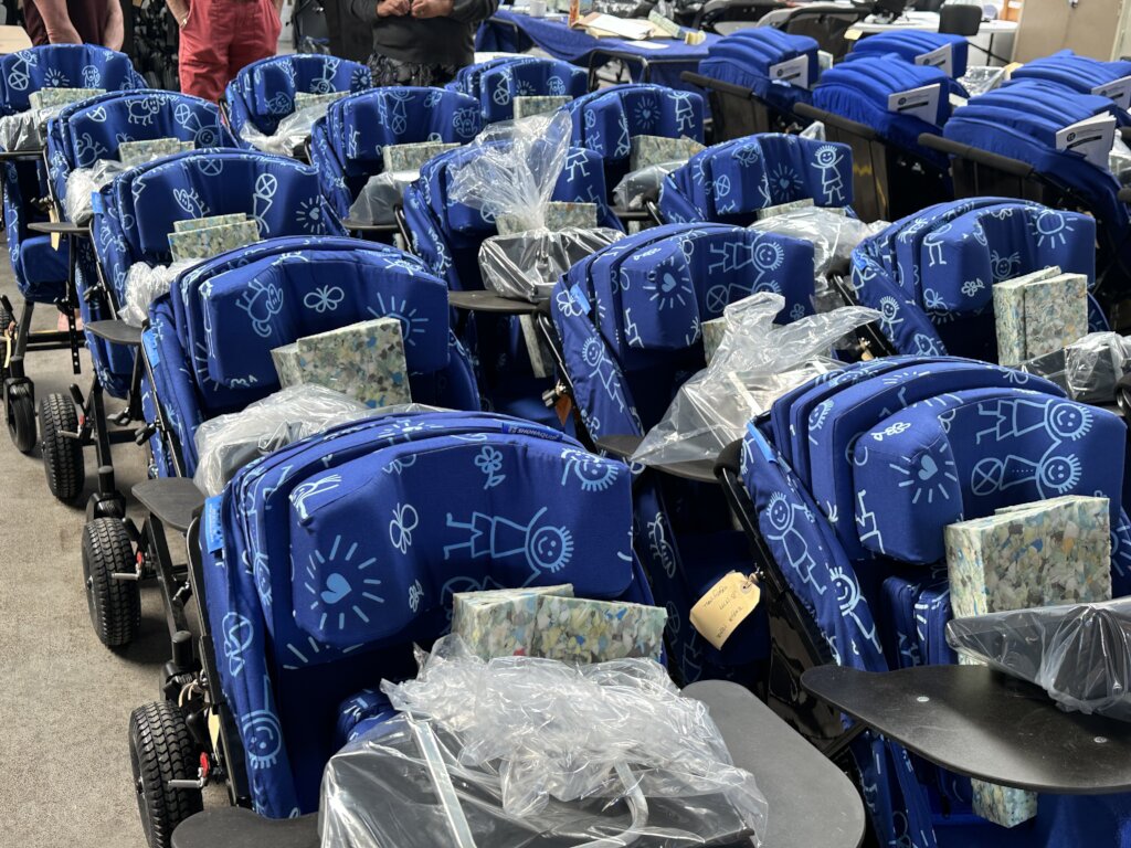Wheelchairs in production for communities