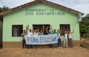 Artesanal miners against Belo Sun. / M. Irigaray