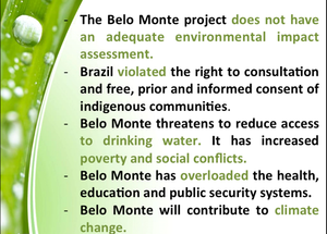 A Summary of Some of the Impacts of Belo Monte