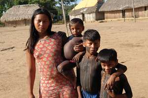 A Family in the Xingu Basin of Brazil