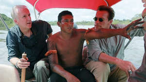 Cameron, Schwarzenegger Visit the Xingu