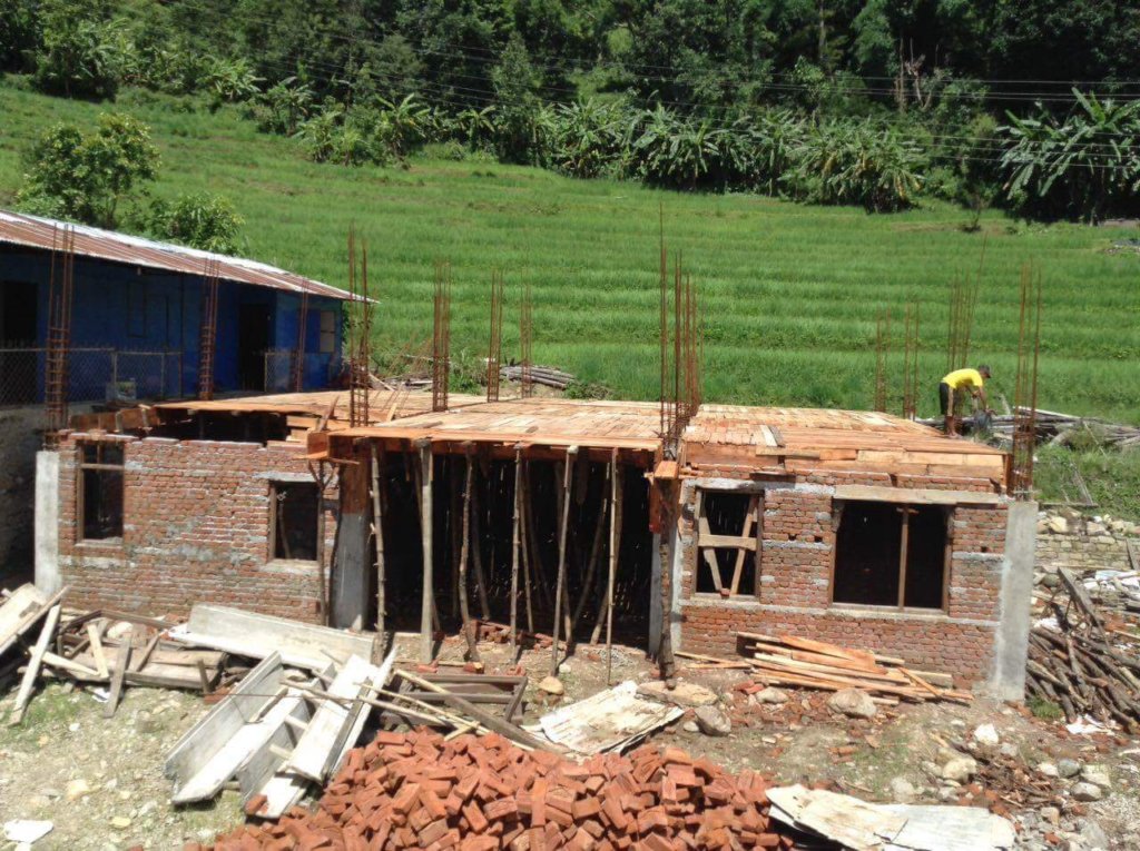 Rebuilding the Clinic in Chanauti