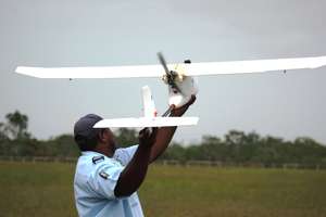 Deploying a conservation drone