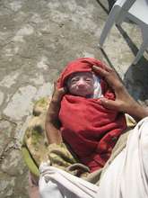Newborn Baby in HDF's Mardan Health Center
