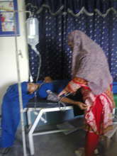 Huma at the Community Health Center