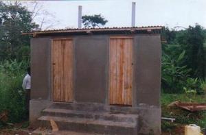 final ecosan latrine completed at Buyijja village