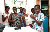 Pay a Haitian midwife's salary for one year at MN