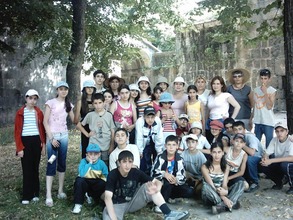 After the park cleaning works