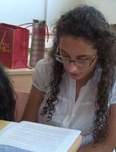 Arina during the classes