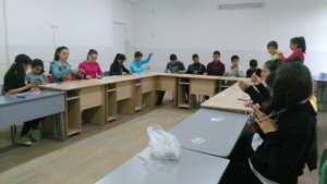 Our beneficiaries are making badges