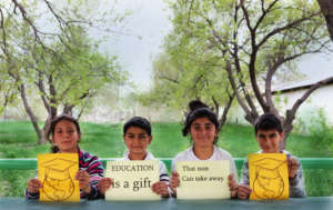 Children show quotes about education N2