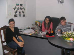 Former beneficiaries working with their profession