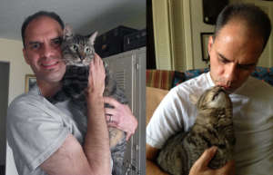 Mike fostered Major as he attempted to find a home