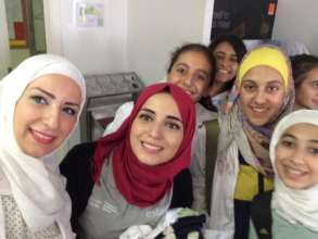 greenlight volunteers get ready to inspire inAmman