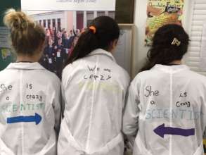 Crazy scientists at our event in Athens!