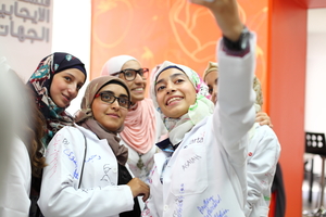 A day of g4g selfies and labcoats