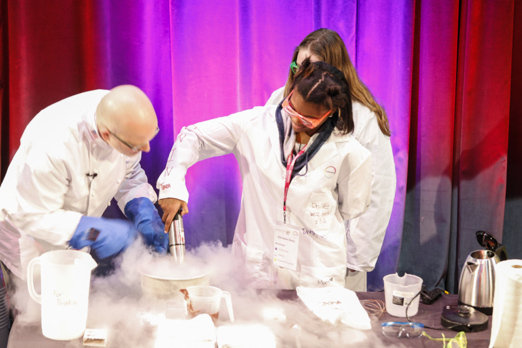 Helping White House Chef with science
