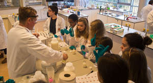 Having fun in the lab
