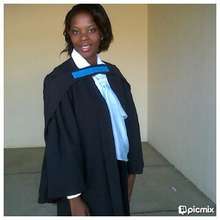 Bwalya at her graduation