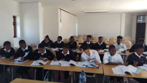 Some of the class of 2016 during a lecture