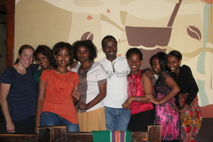 Lunch in Addis Abana with Scholars