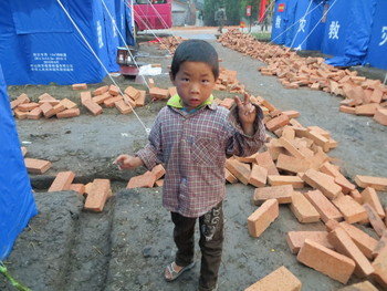 A Child Friendly Space after Earthquake in China