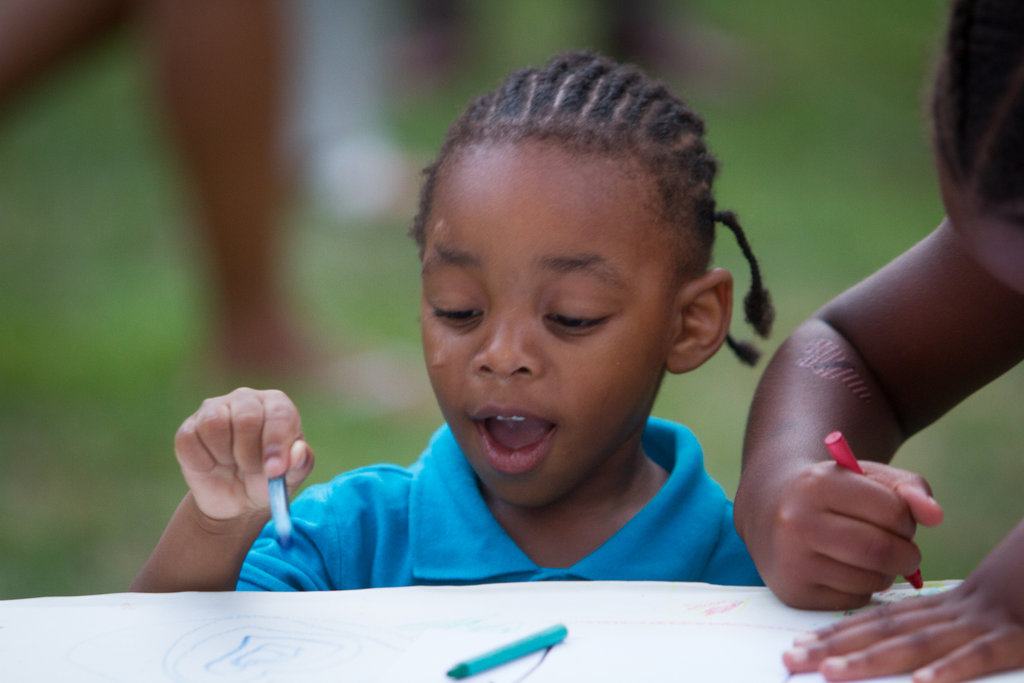 Art time at day camp