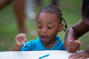 Art time at day camp