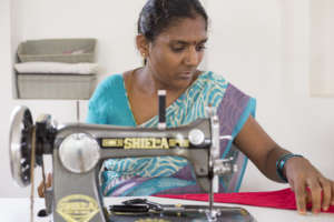 Thanks for giving a mom in India a sewing machine
