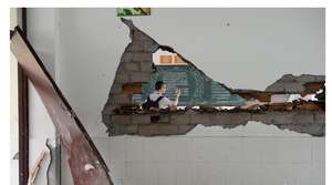 the kids affected in the 7.0 earthquake in China