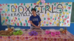 Laureen, project manager of Boxgirls South Africa